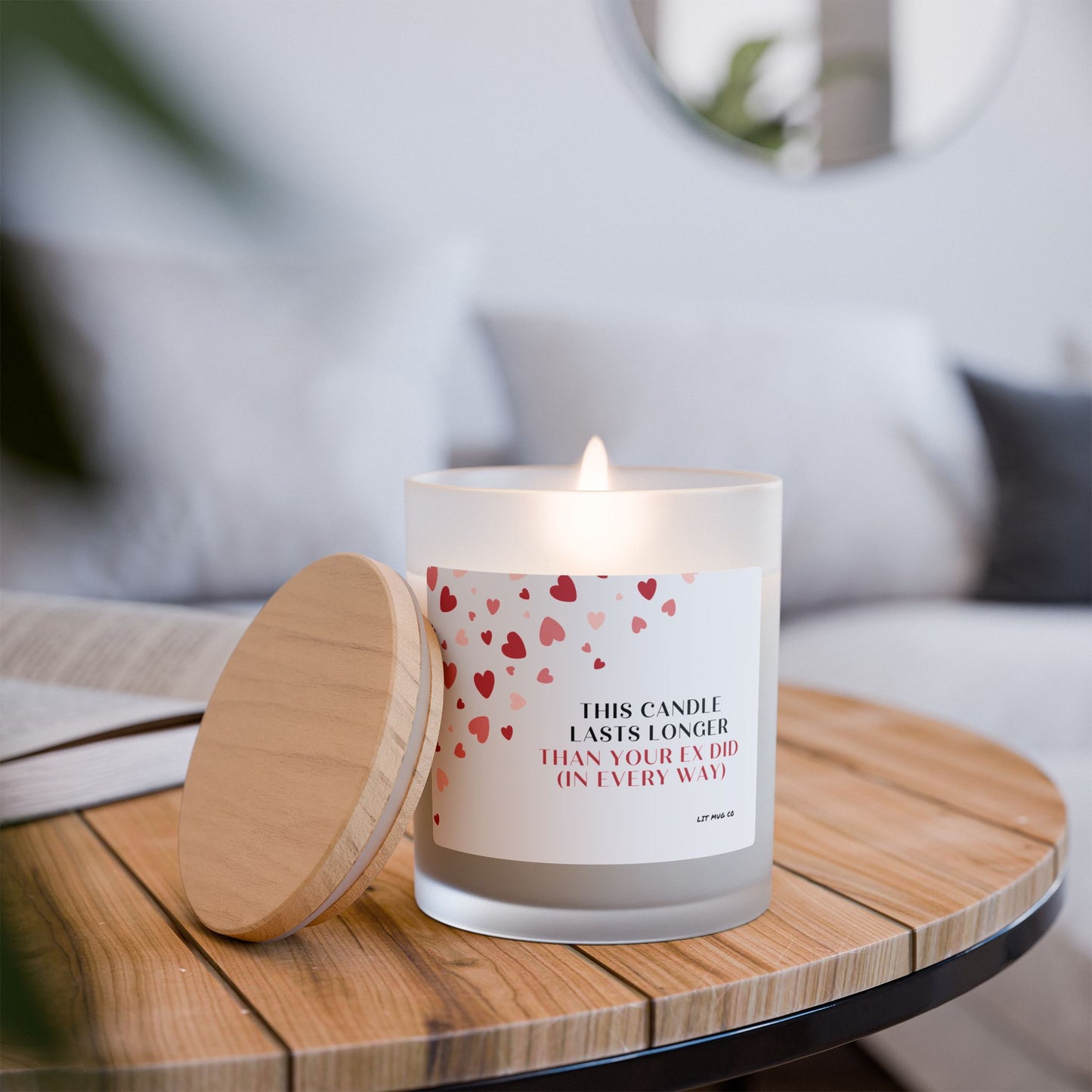 This Candle Lasts Longer Than Your Ex Did Funny Valentines Candle Anti Relationship Gift Breakup Gift