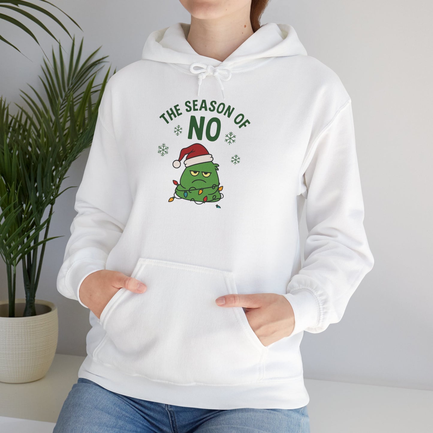 The Season of NO – Funny Sarcastic Christmas Hoodie