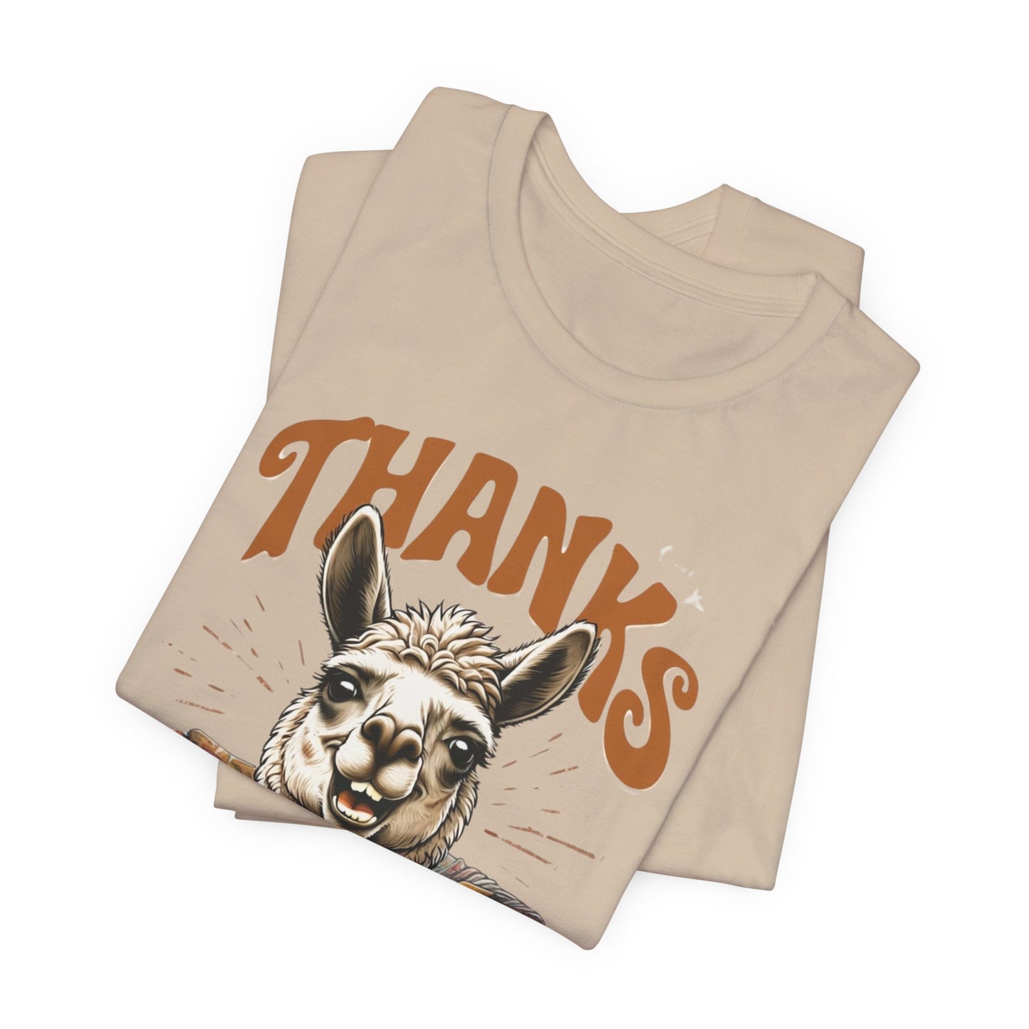 Thanks Its the Trauma Llama T-Shirt  Funny Therapy Humor Tee  Sarcastic Mental Health Gift  Unisex Bella+Canvas 3001  Gift for Overthinkers