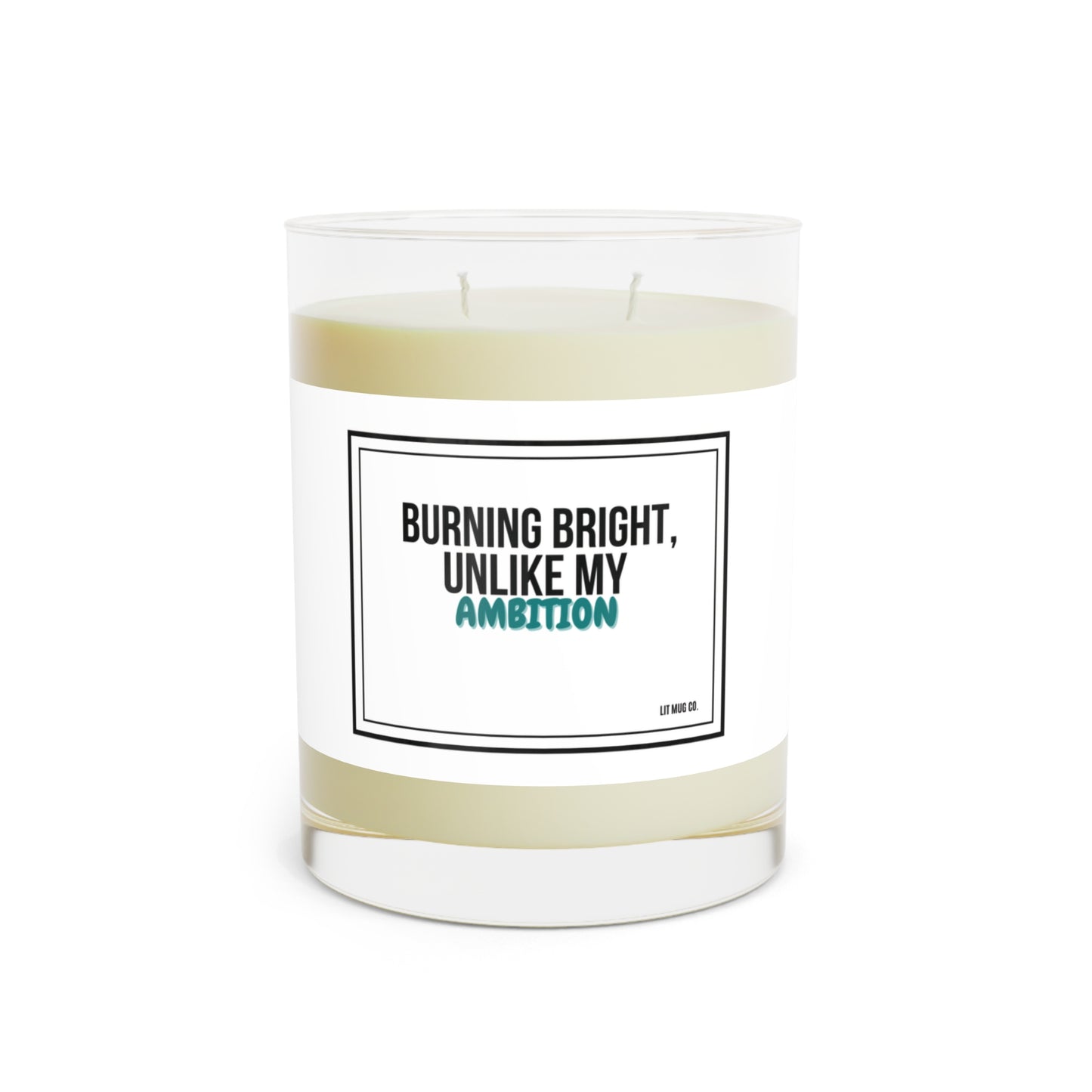 Burning Bright, Unlike My Ambition – Sarcastic Candle for Overachievers on Strike TikTok