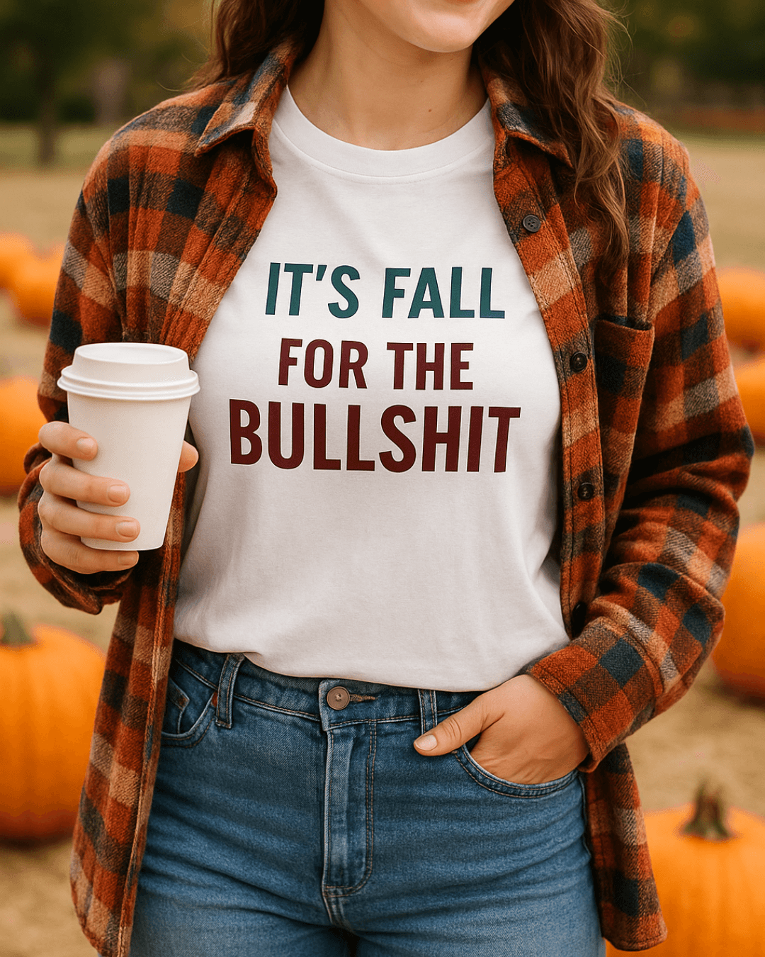 Funny Fall T-Shirt – Sarcastic Autumn Tee