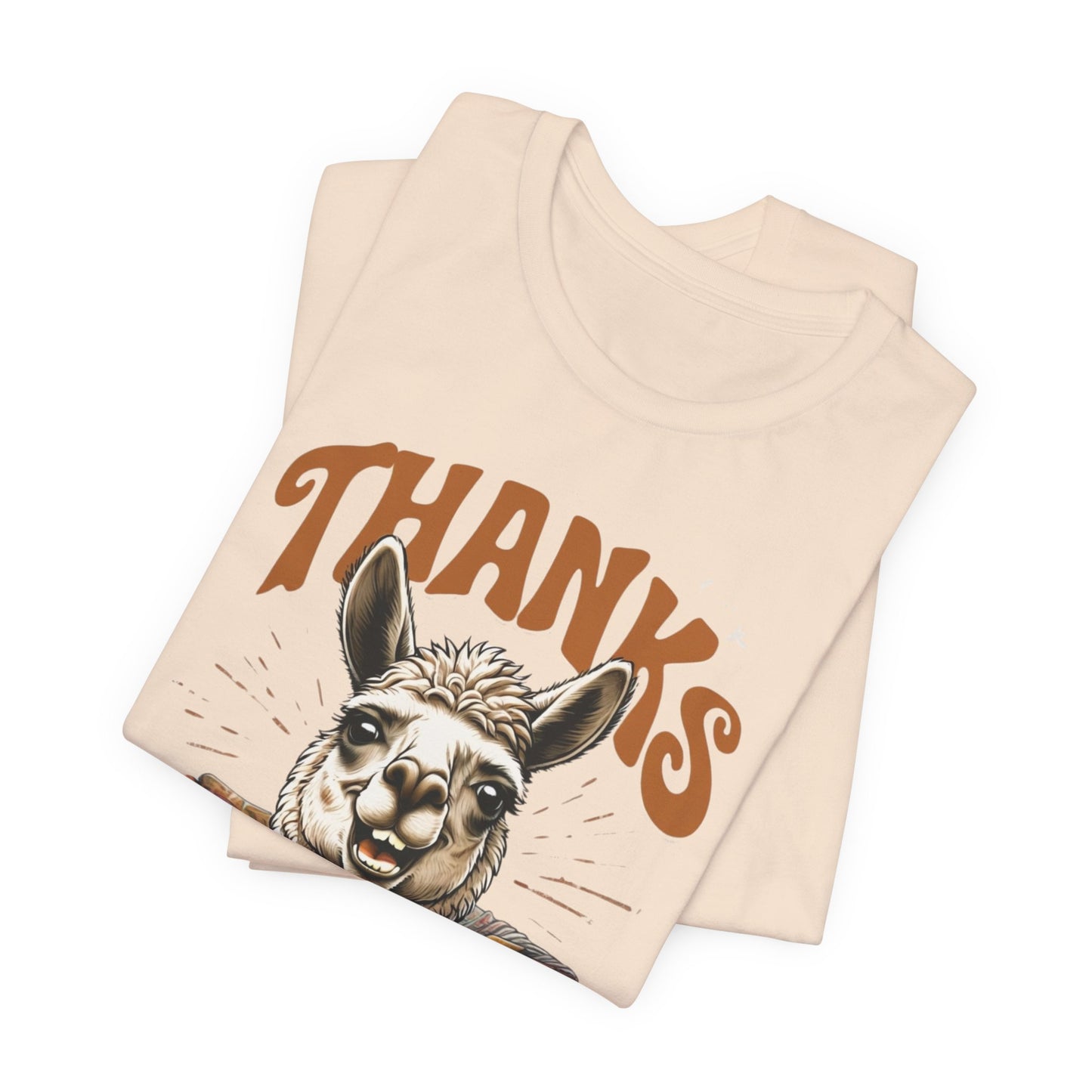 Thanks Its the Trauma Llama T-Shirt  Funny Therapy Humor Tee  Sarcastic Mental Health Gift  Unisex Bella+Canvas 3001  Gift for Overthinkers