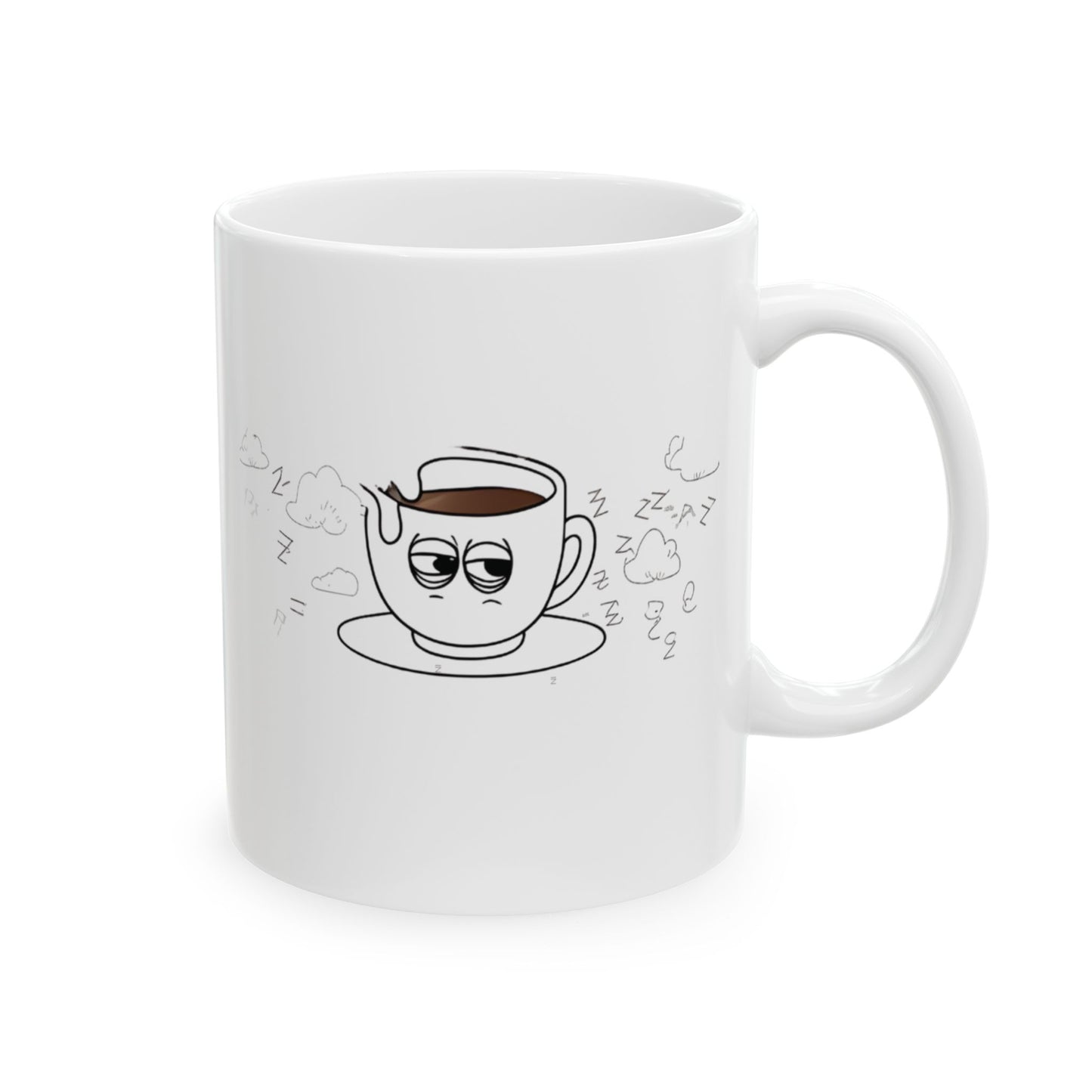 ☕ Not a Morning Person (or Afternoon… or People) Mug – Funny Coffee Mug for Anti-Social Vibes