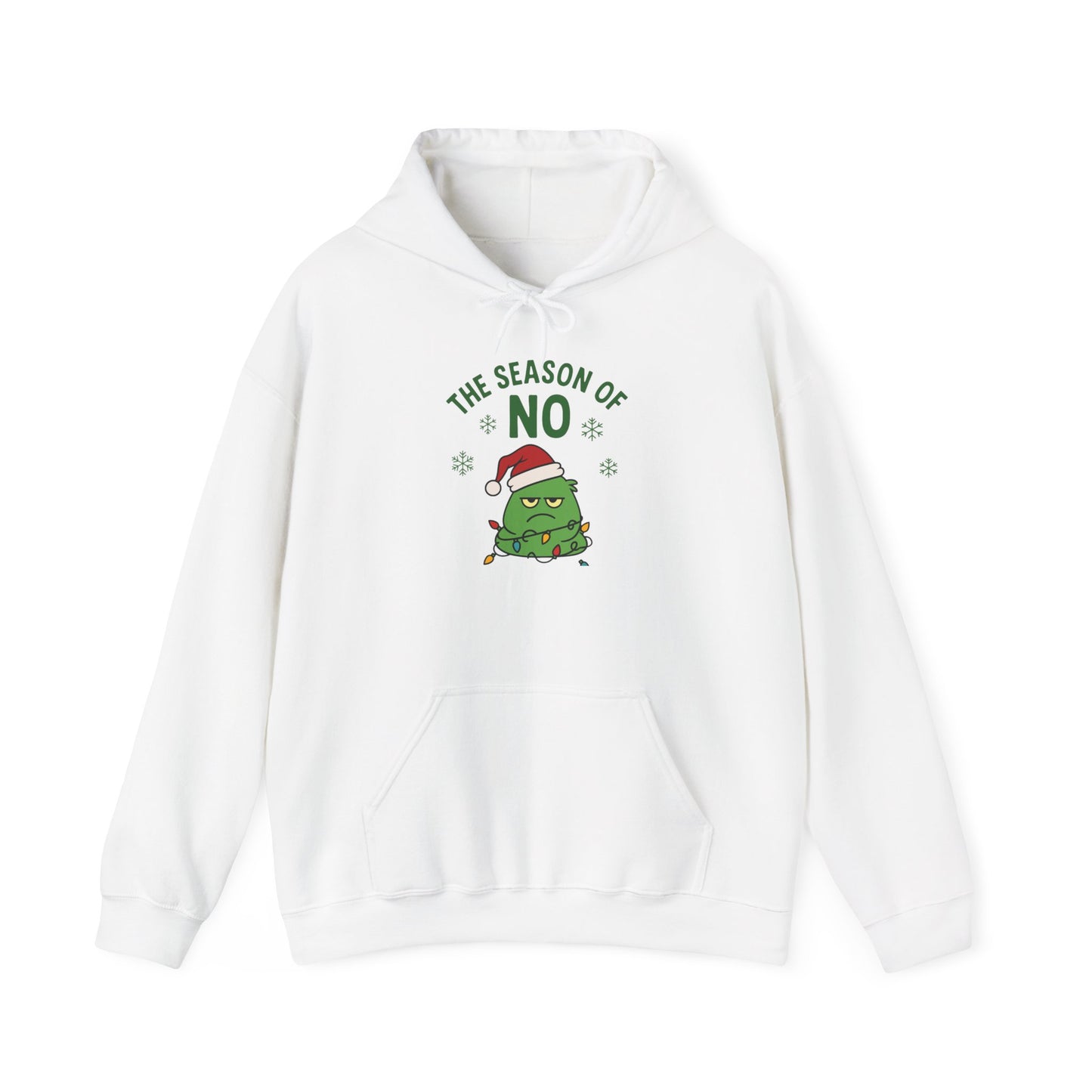 The Season of NO – Funny Sarcastic Christmas Hoodie
