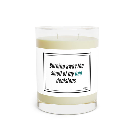 Burning Away the Smell of My Bad Decisions – A Candle for Fresh Starts (and No Regrets)-TikTok