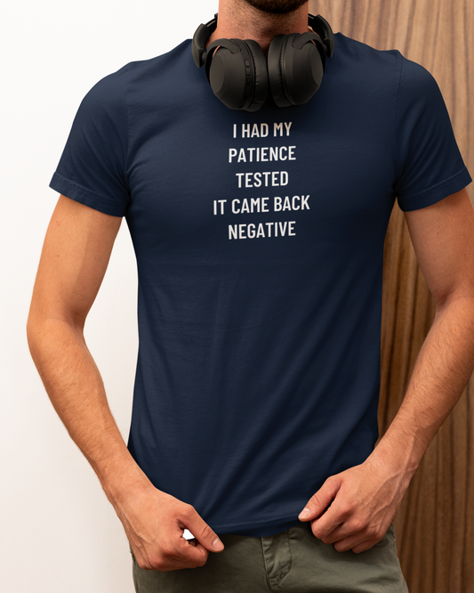 Officially Out of Patience – Daily Uniform Tee