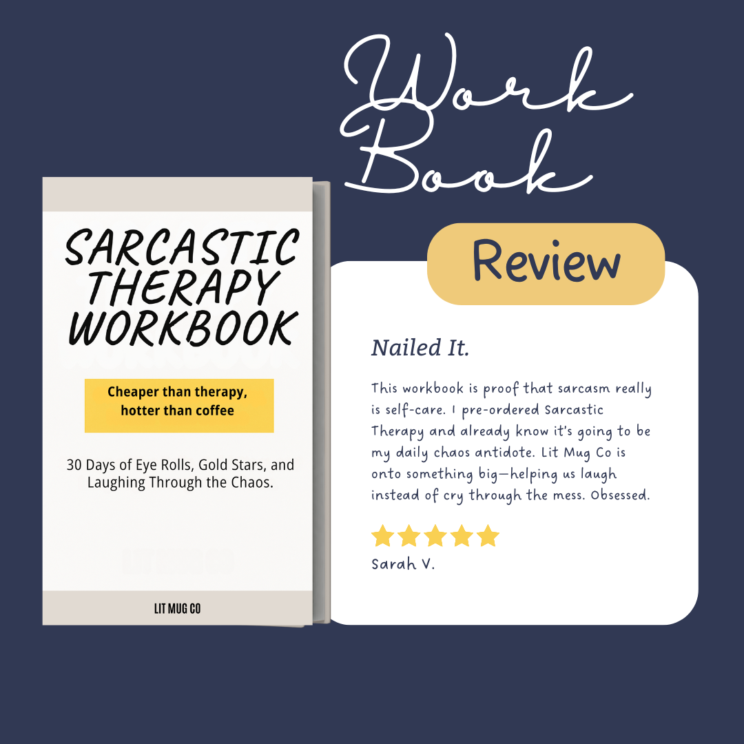 sarcastic therapy workbook